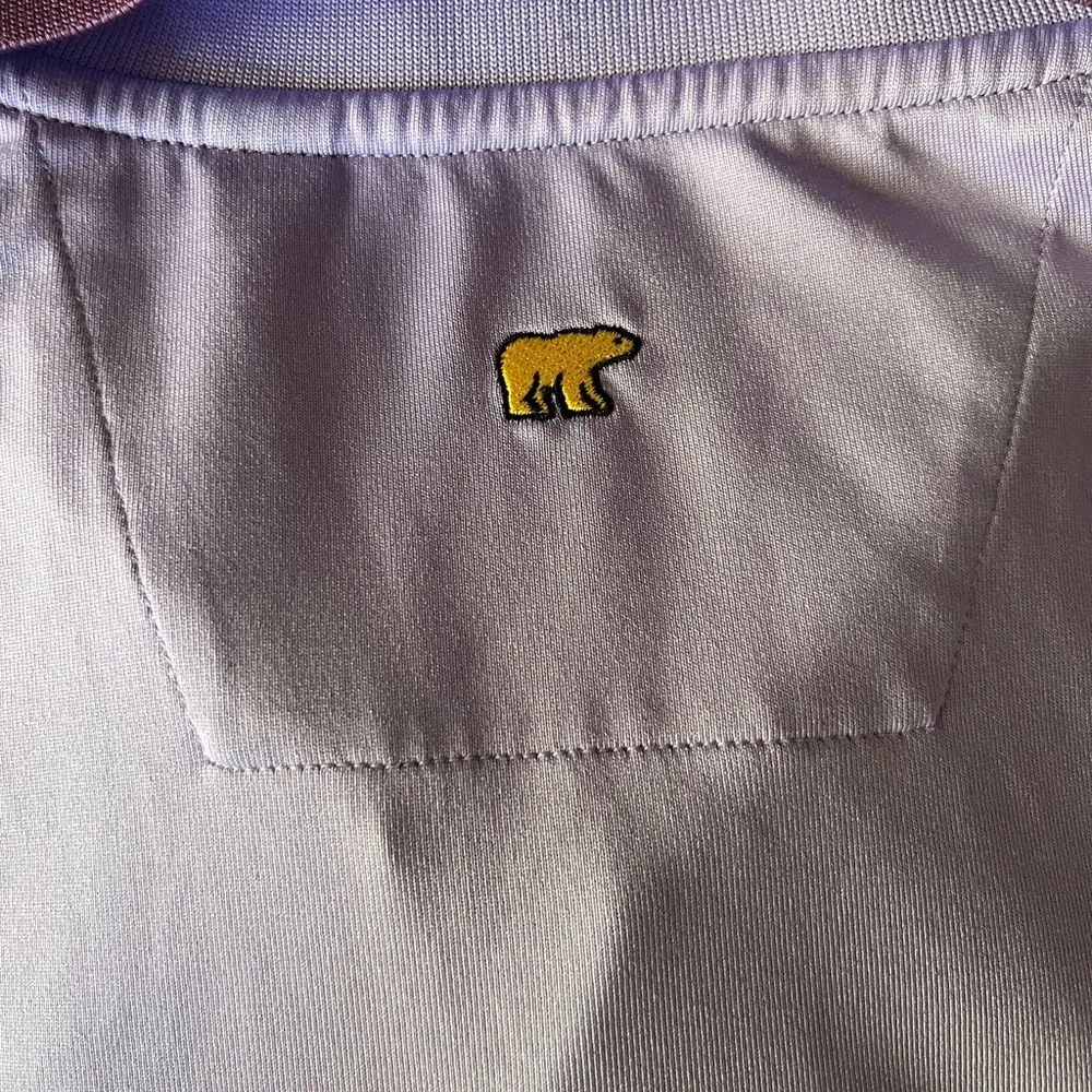 Jack Nicklaus Golf Purple Striped‎ Polo Shirt Men’s Size XL